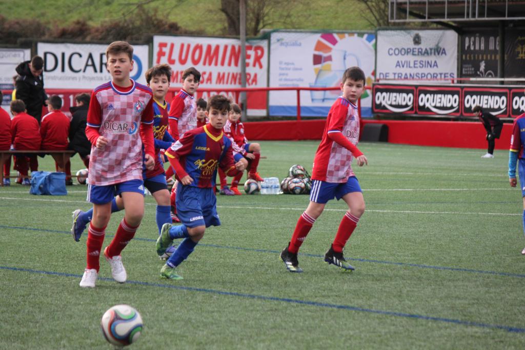 El Tapin - El alevín B jugó contra el Gijón Industrial A