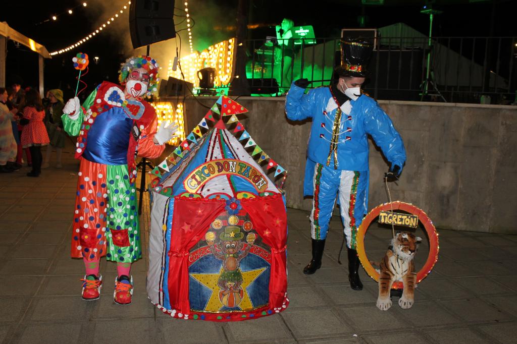 El Tapin -  “El Circo Don Tapón y el domador del Tigretón” fueron los ganadores del Antroxu de adultos en Llanera
