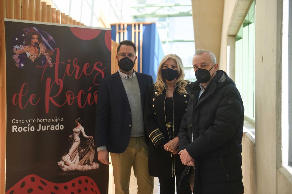 El Tapin - El Auditorio de Pola de Siero acoge el concierto Aires de Rocío en homenajea a Rocío Jurado el 12 de marzo a las 20 horas