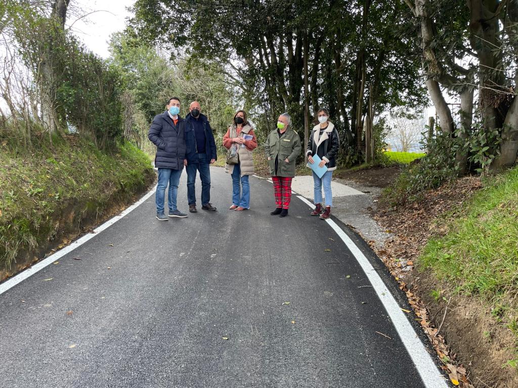 El Tapin - Concluye el acondicionamiento del camino de Castiello, en Lugo, con una inversión de 42.000 euros