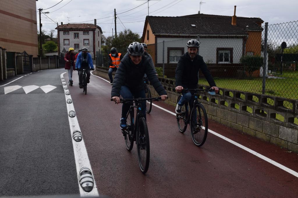 El Tapin - El Ayuntamiento de Siero finaliza la senda para peatones y ciclistas entre Lugones y parque Principado