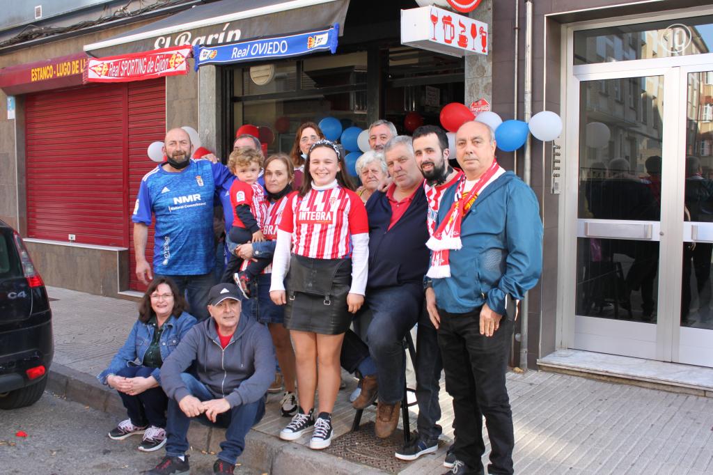 El Tapin - Hermandad entre los aficionados del Sporting de Gijón y el Real Oviedo en El Barín de Lugo de Llanera
