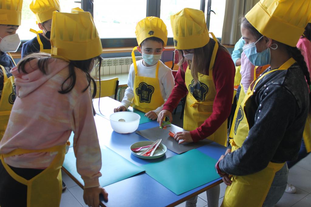 El Tapin - Los estudiantes del colegio de Posada se convirtieron en chefs por un día