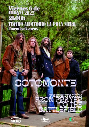 El Tapin - El Auditorio de Pola de Siero acogerá el viernes 6 de mayo el concierto del grupo Sotomonte