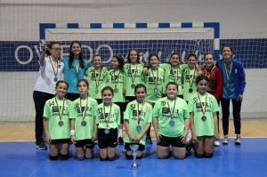 El Tapin - Oro y plata para las chicas del Siero Deportivo Balonmano