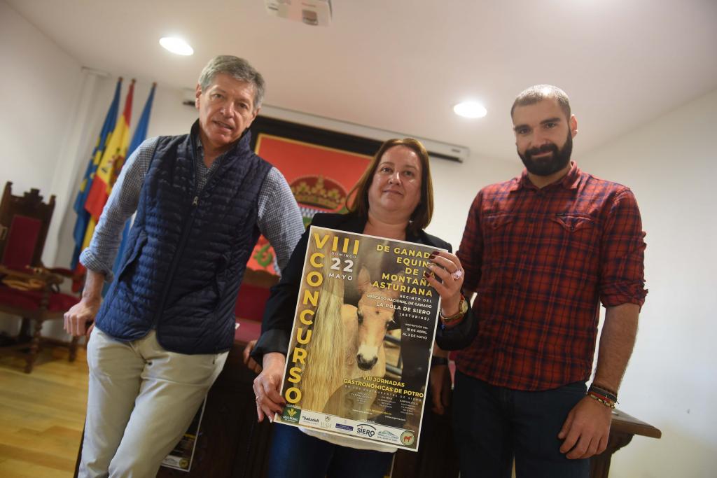 El Tapin - El Mercado de Ganado de Pola acoge el 22 de mayo el VIII Concurso Regional de Ganado Equino de la Montaña Asturiana