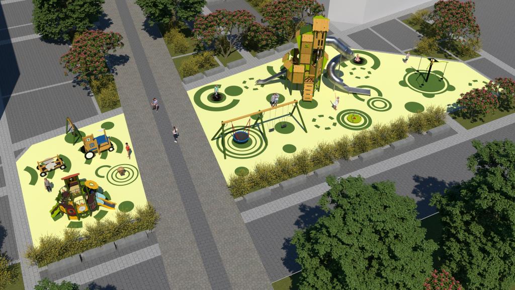 El Tapin - Siero creará una nueva plaza en El Berrón en la zona de El Ferroviario