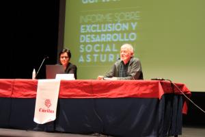 El Tapin - Cáritas Diocesana de Oviedo presentó en Pola de Siero el Informe FOESSA sobre la sobre exclusión y desarrollo social en Asturias