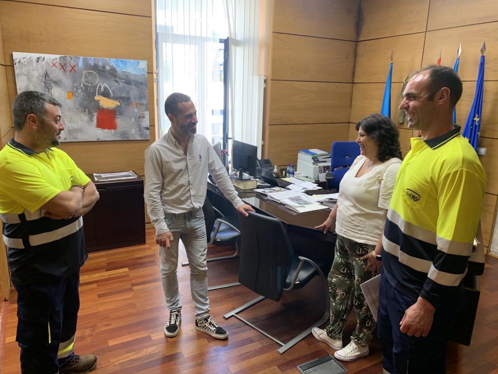 El Tapin - Tres nuevos trabajadores interinos entraron en el Ayuntamiento de Siero