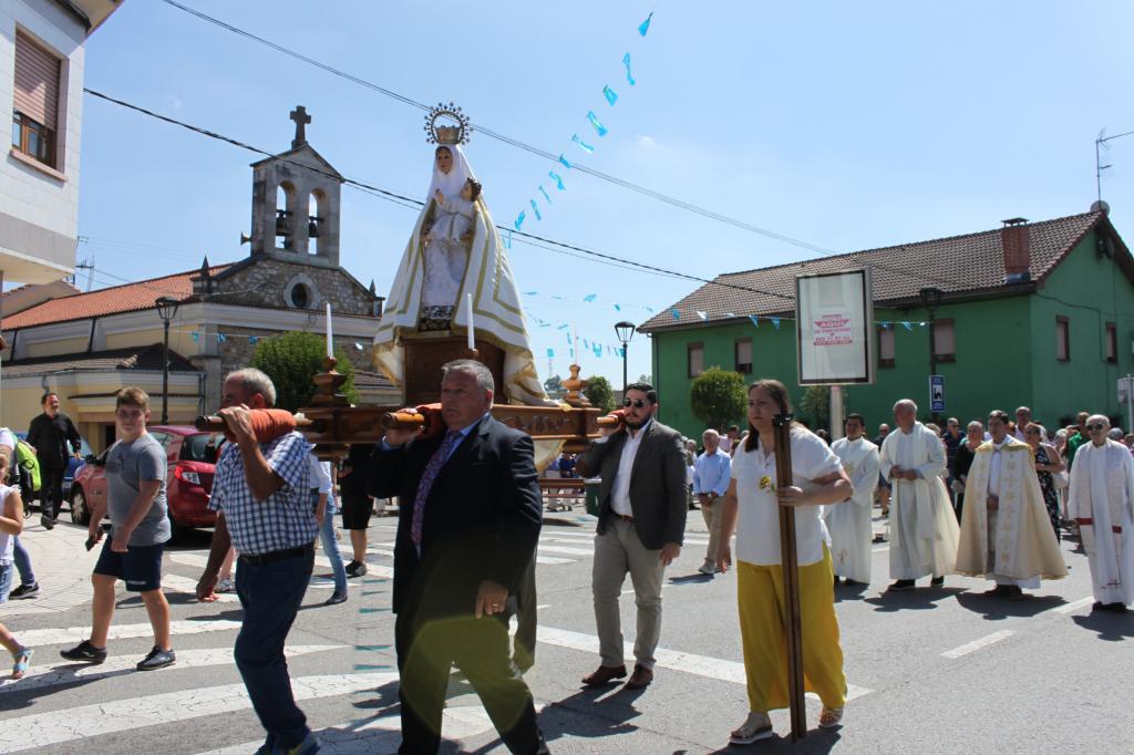 El Tapin - Santa María de Lugo de Llanera salió de procesión