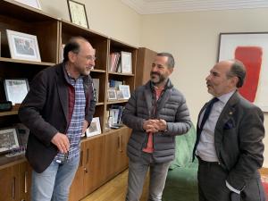 El Tapin - El Ayuntamiento de Siero y la Universidad de Oviedo exploran vías de colaboración