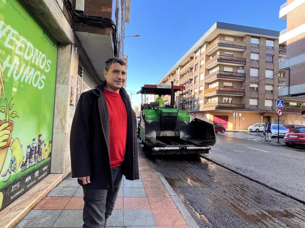 El Tapin - Siero rebachea la Avenida de Oviedo en El Berrón