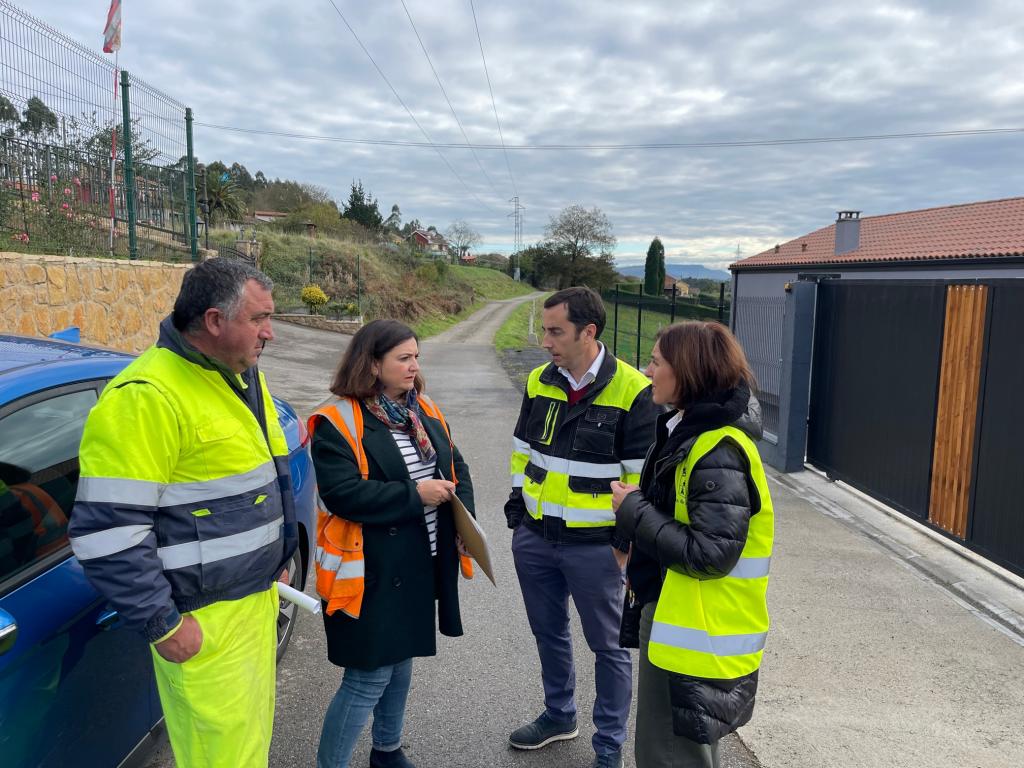 El Tapin - Comienzan las obras de acondicionamiento de un camino en la zona del Santu Firme