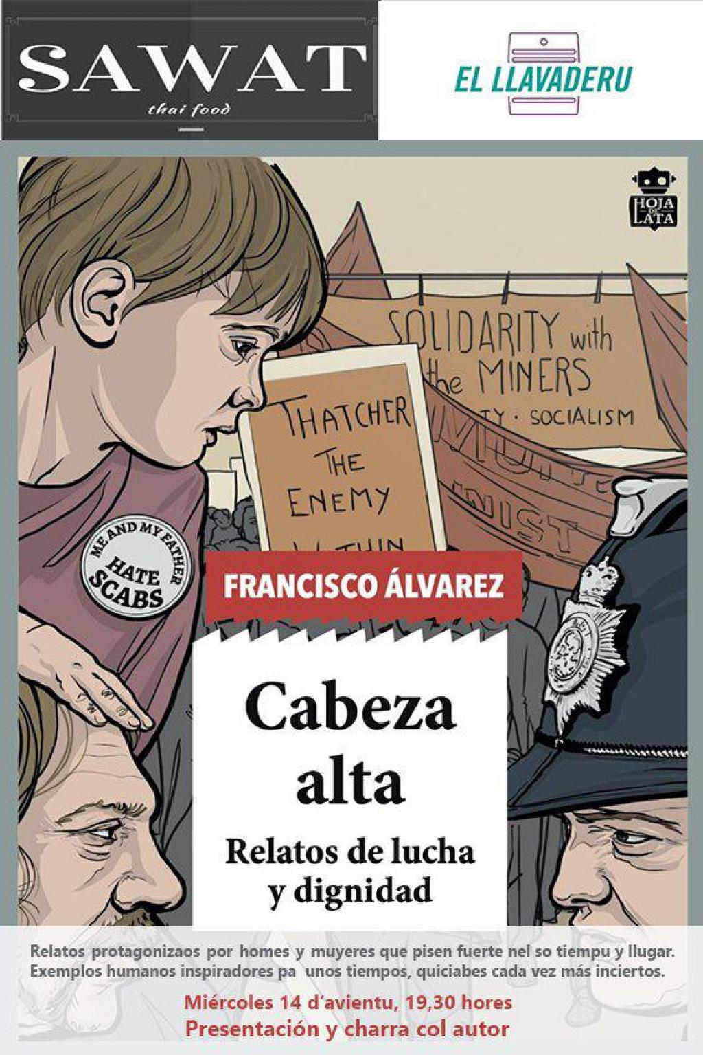 El Tapin - La Asociación Cultural El Llavaderu, presenta el último libro del escritor y periodista Francisco Álvarez