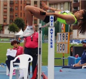 El Tapin - Raquel Rodríguez Castañón consiguió la medida mínima para el Campeonato de España de pista cubierta sub18