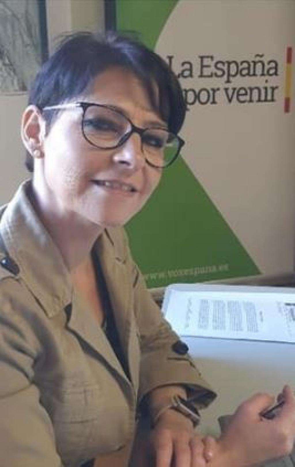 El Tapin - Elena Menéndez dimite como coordinadora de Vox Siero y gestora de equipos de la vicesecretaría de organización de Vox Asturias