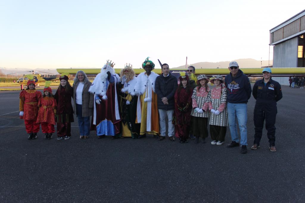 El Tapin - Los Reyes Magos regresaron a Llanera en avioneta