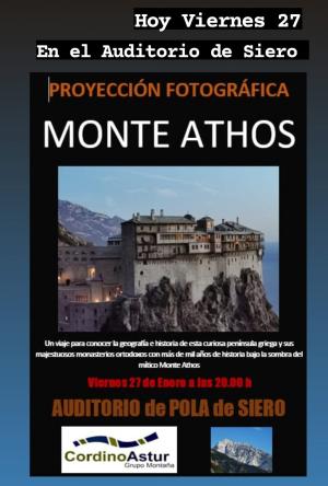 El Tapin - Alberto Campa presenta una proyección fotográfica sobre el Monte Athos hoy viernes 27 de enero a las 20 horas