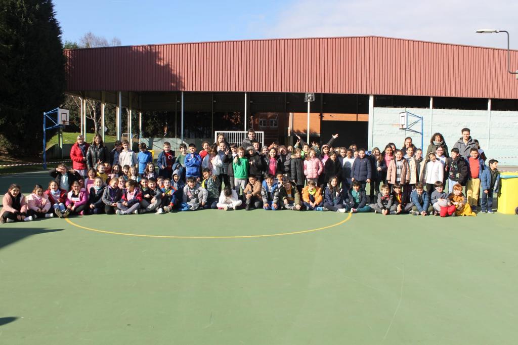 El Tapin - El colegio público La Ería recaudó 2.500 euros para el proyecto “Kilómetro de Solidaridad” de Save the Children