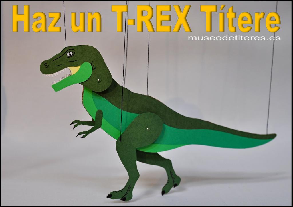 El Tapin - El Museo del Títere ofrece el domingo 5 de febrero un taller para toda la familia para hacer un dinosaurio
