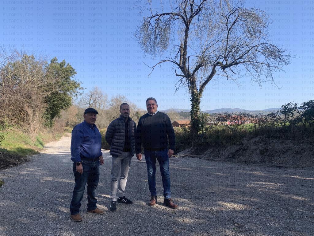 El Tapin - El Ayuntamiento de Siero finaliza las obras de mejora del camino de La Llosona a La Formiga en la parroquia de Bobes