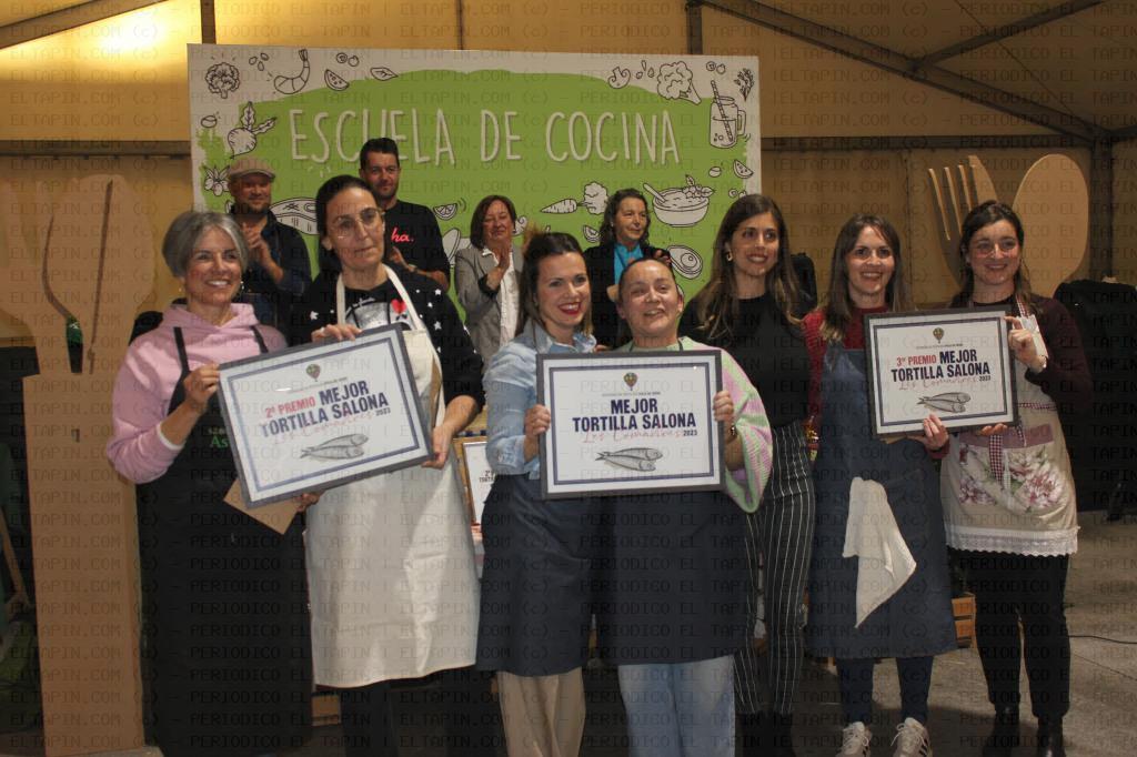 El Tapin - Yéssica González y Angélica Rodríguez fueron las ganadoras de la Mejor Tortilla Salona