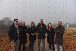 El Tapin - Comienzan las obras de construcción de la conexión peatonal y ciclista entre Lugones y La Fresneda