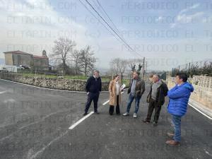 El Tapin - Finalizadas las obras de renovación del camino entre Santianes y Lavandera en la parroquia de Celles