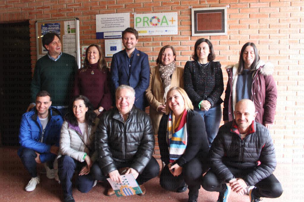 El Tapin - El colegio Xentiquina recibió los reconocimientos de los programas Erasmus+ y PROA+