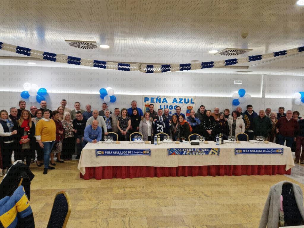 El Tapin - La Peña Azul Lugo de Llanera celebró su cena de aniversario