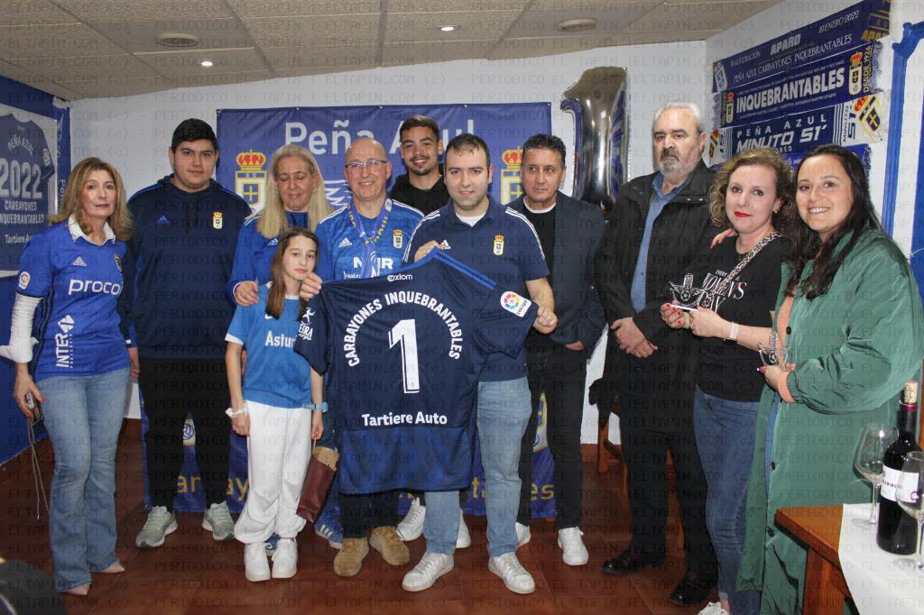 El Tapin - La Peña Azul Carbayones Inquebrantables de Lugo de Llanera celebró un primer aniversario