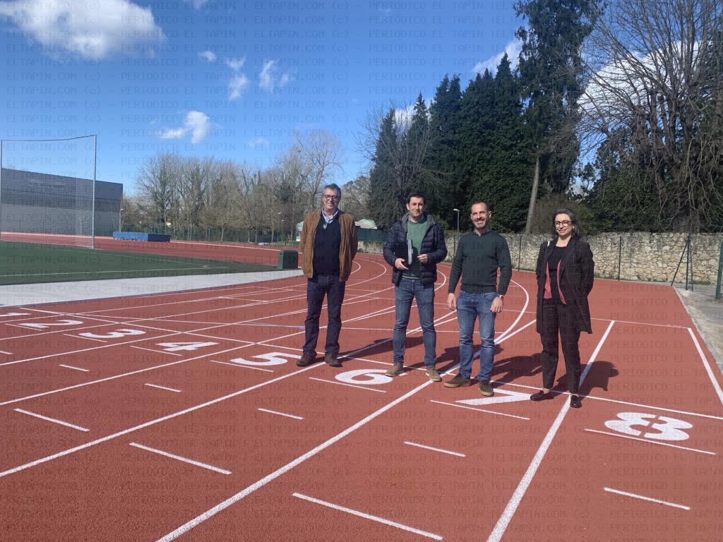 El Tapin - Finalizan las obras de la pista de atletismo de Lugones