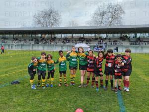 El Tapin - El All rugby participó en la concentración de escuelas de Rugby en Las Mestas