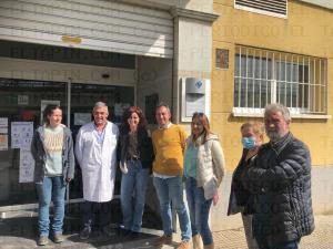 El Tapin - El coordinador general de IU y candidato a la Presidencia de Asturias reclama en El Berrón medidas que apuntalen y desarrollen la Atención Primaria
