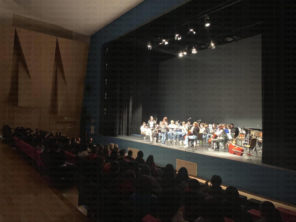 El Tapin - La Orquesta de Cámara de Siero ofreció el primero de los dos conciertos didácticos