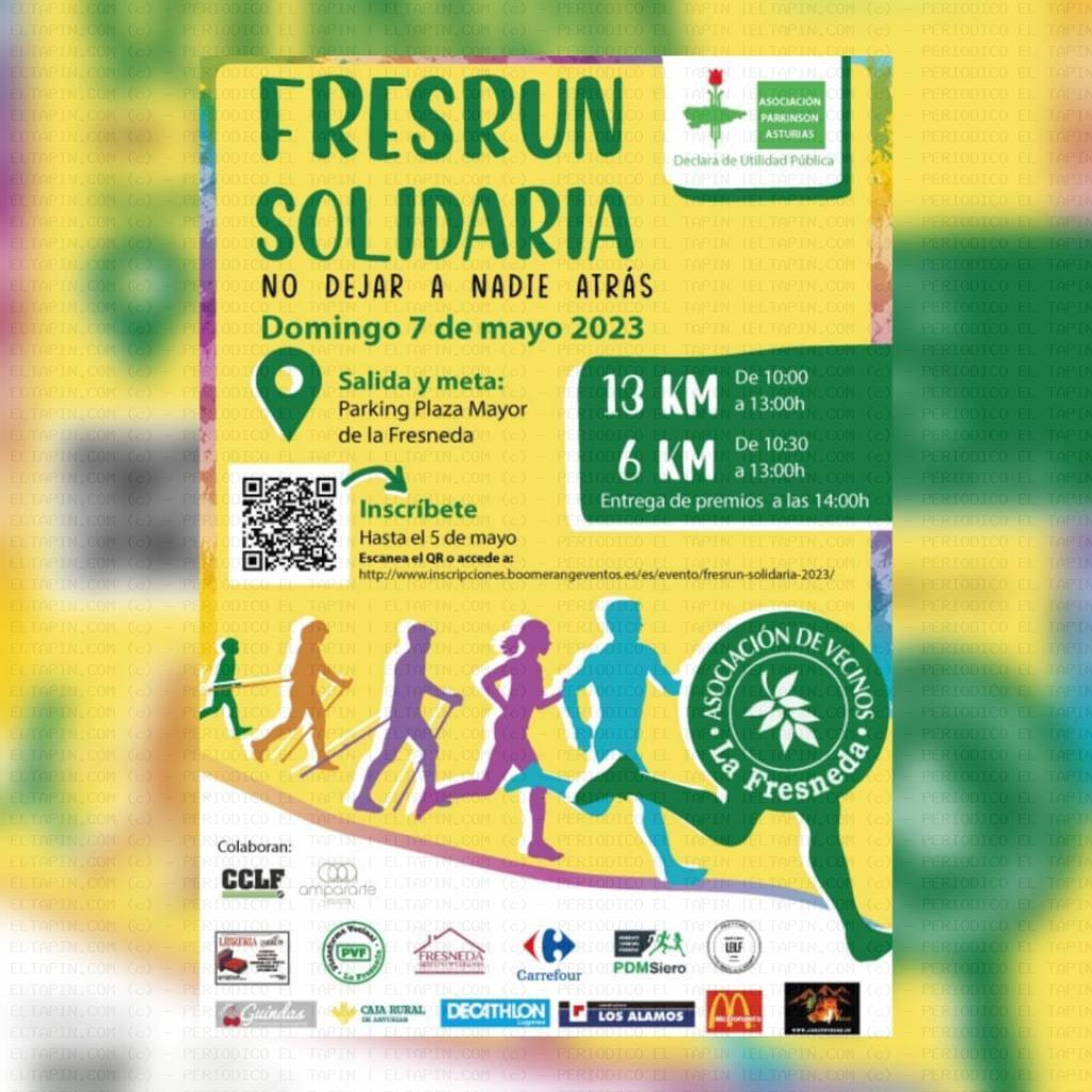El Tapin - La Asociación de Vecinos de La Fresneda organiza la “I Fresrun Solidaria” el 7 de mayo