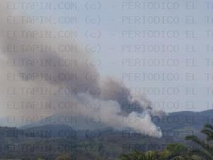 El Tapin - Se eleva INFOPA en fase de emergencia en situación 1 por el incendio declarado en Las Regueras 