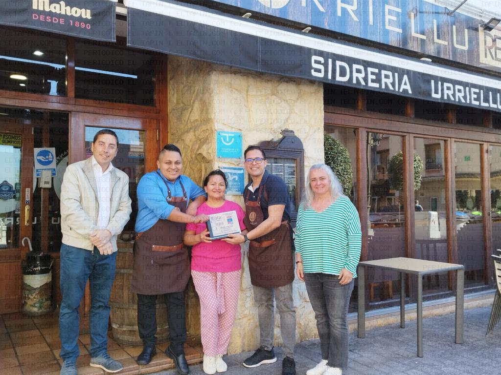El Tapin - La Sidrería Uriellu gana el primer premio de la Ruta de La Tapa