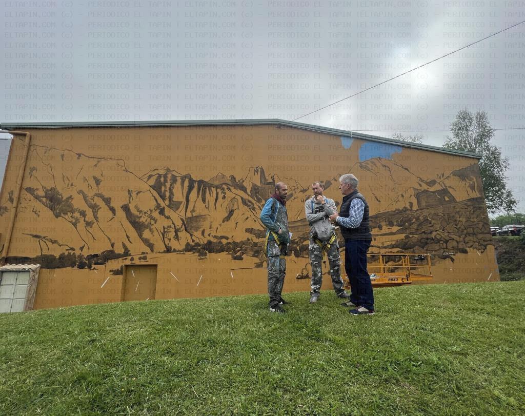 El Tapin - Pola de Siero albergará un nuevo mural de gran formato dentro de Muralia 2023