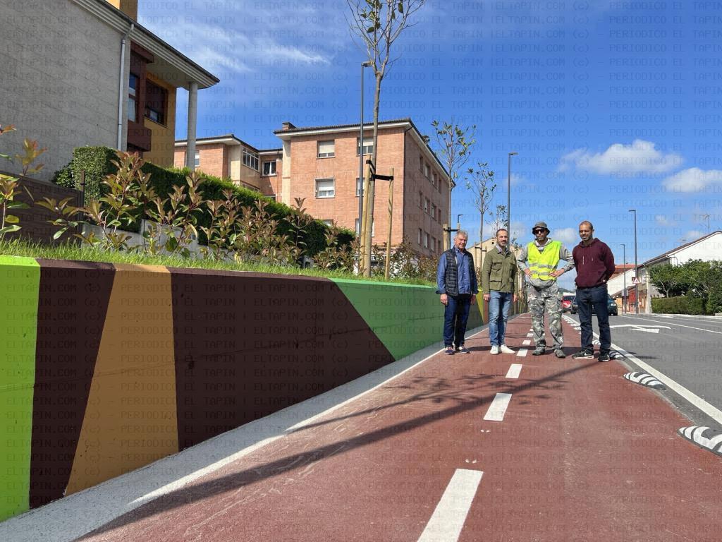 El Tapin - Finaliza el Mural de la Avenida de Viella en Lugones