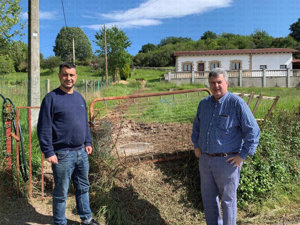 El Tapin - El Ayuntamiento de Siero ejecuta las obras de conexión de varios tramos de la red de abastecimiento de agua en La Cabaña, Leceñes y Folgueres