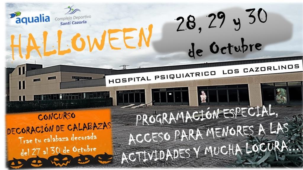 El Tapin - El Complejo Deportivo Santi Cazorla organiza un Concurso de Decoración de Calabazas y una programación especial para Halloween