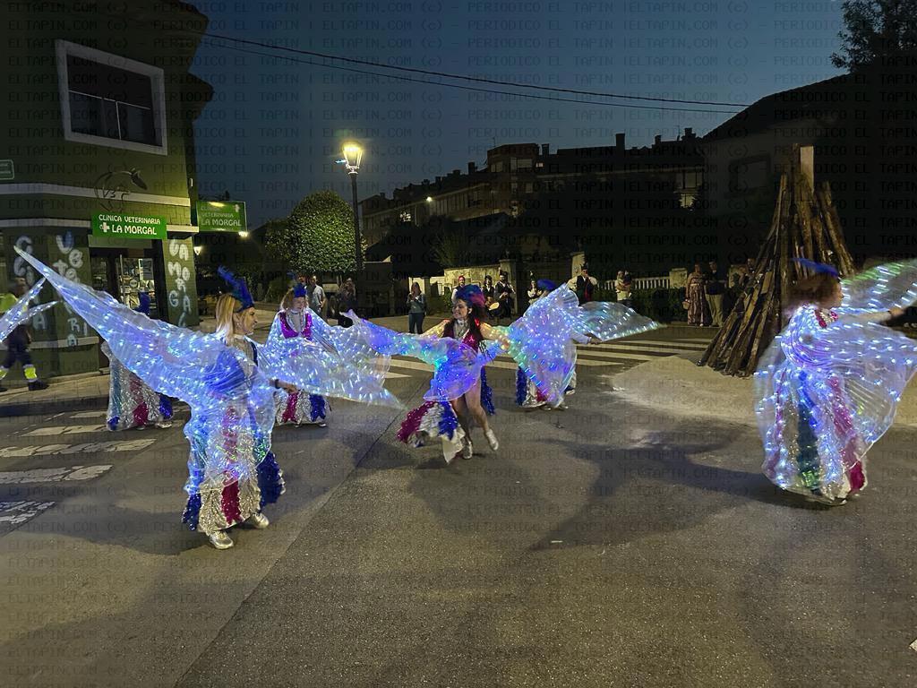 El Tapin - La Foguera de San Xuan se enciende en Posada y Lugo de Llanera