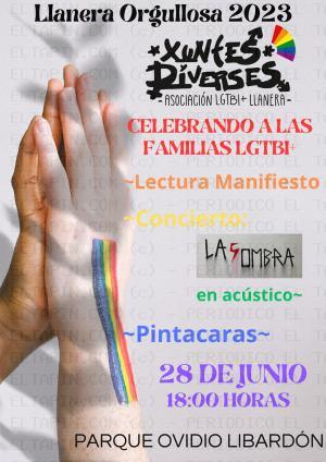 El Tapin - Llanera Orgullosa se celebrará el 28 de junio a las 18 horas en el parque Ovidio Libardón de Lugo de Llanera