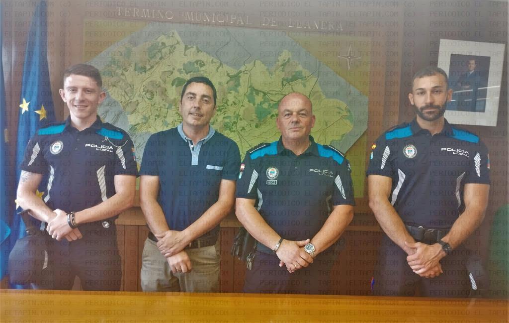 El Tapin - Llanera incorpora dos nuevos auxiliares a la plantilla de la Policía Local