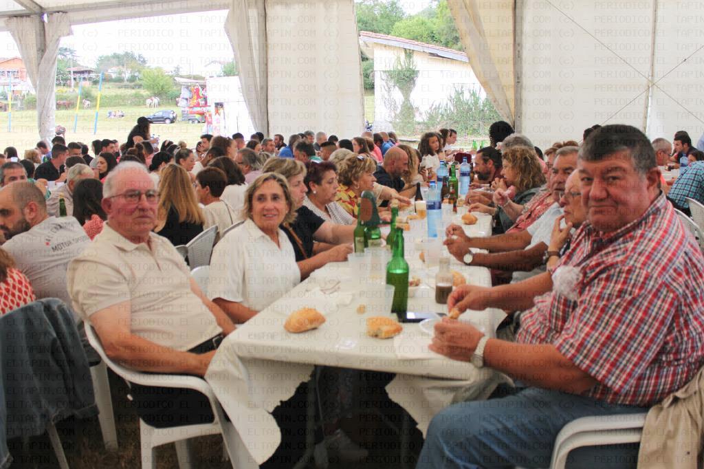El Tapin - 400 personas degustaron la Gran Parrillada de las fiestas de la Salud de Lieres