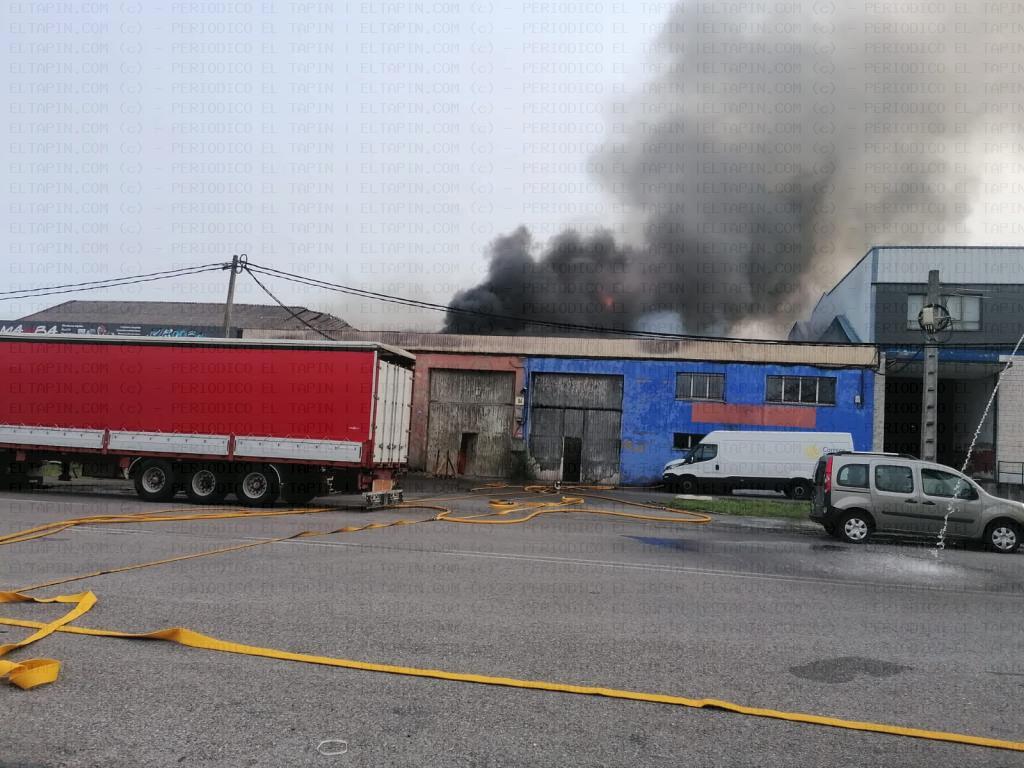 El Tapin -  Activado el PLATERPA en situación 0 por incendio industrial en Llanera