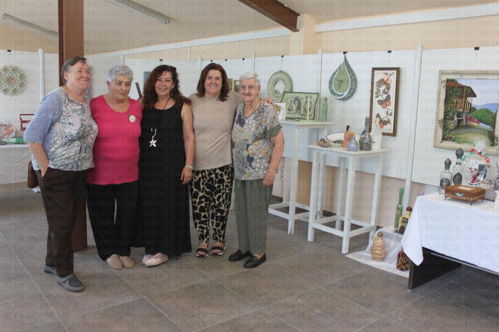El Tapin - La Asociación de Mujeres Rurales presentó la muestra de manualidades en el Centro Social de Villabona