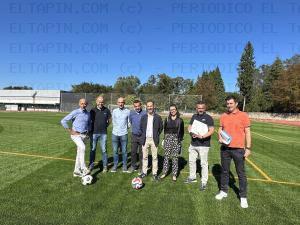 El Tapin - Finalizadas las obras de renovación del campo de fútbol Santa Bárbara de Lugones