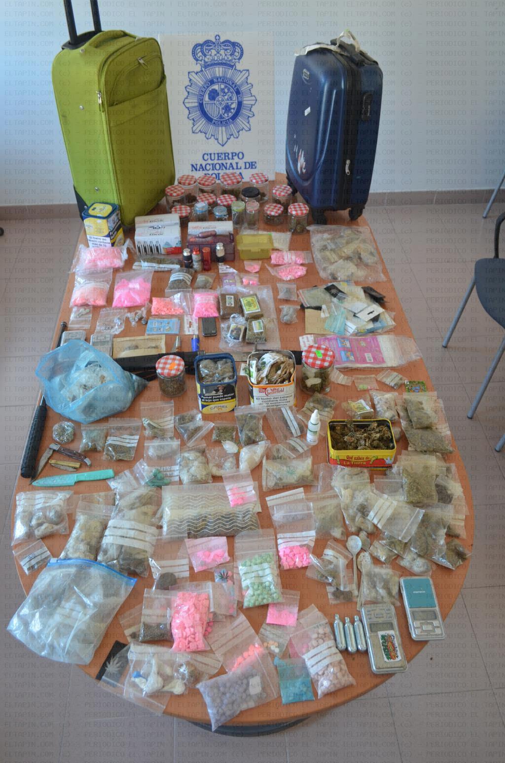 El Tapin - La Policía Nacional desarticula un punto de venta de droga en la localidad de Lugones